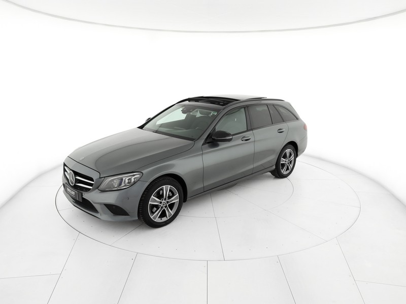 Mercedes Classe C SW sw 220 d sport 4matic auto diesel grigio
