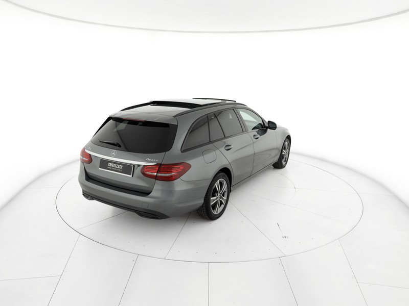 Mercedes Classe C SW sw 220 d sport 4matic auto diesel grigio