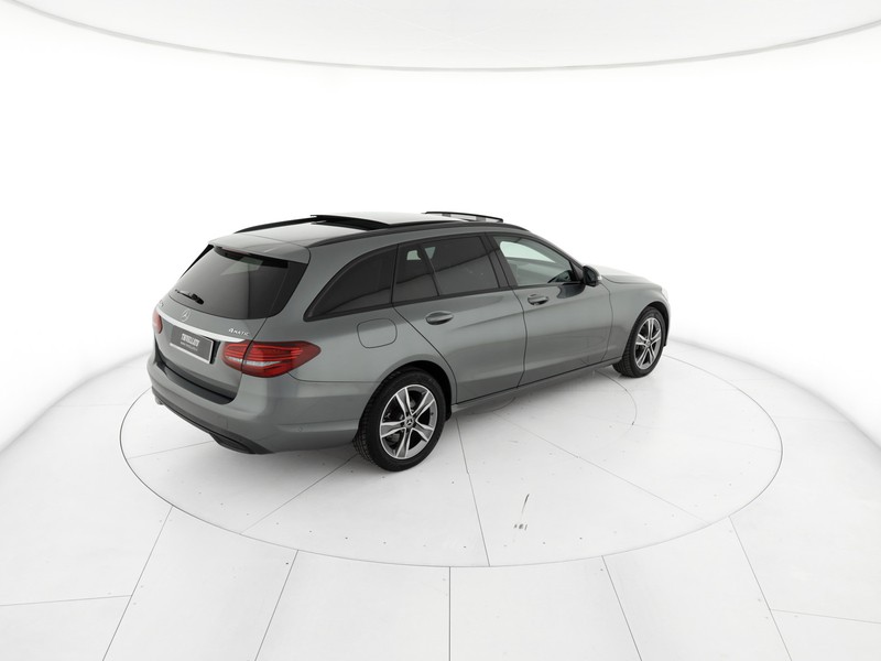 Mercedes Classe C SW sw 220 d sport 4matic auto diesel grigio