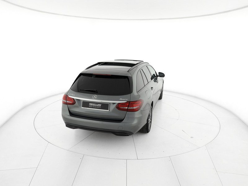 Mercedes Classe C SW sw 220 d sport 4matic auto diesel grigio