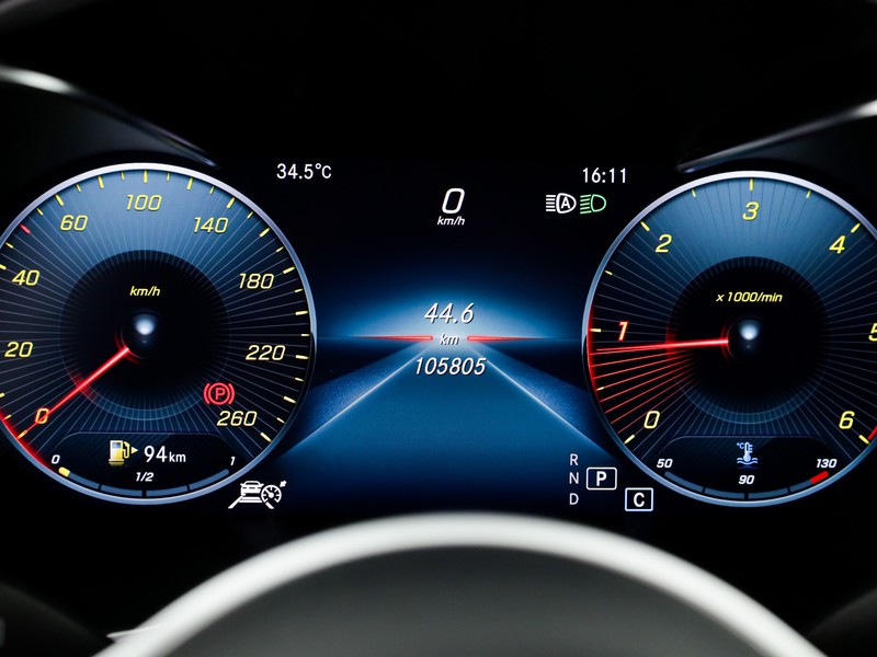 Mercedes Classe C SW sw 220 d sport 4matic auto diesel grigio
