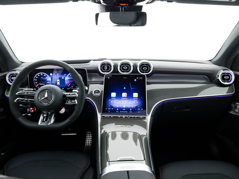 AMG GLC Coupè coupe amg 53 premium plus 4matic+ auto ibrido argento