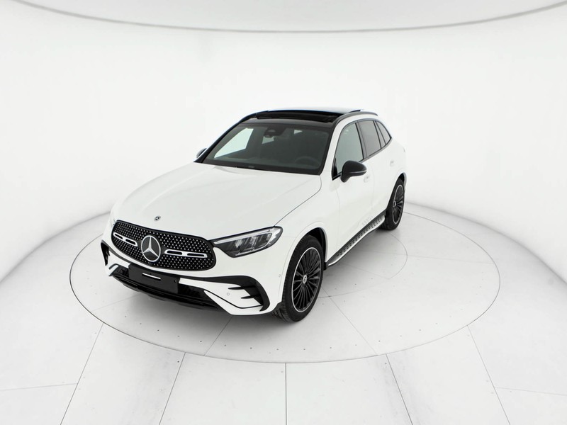 Mercedes GLC 220 d amg line advanced 4matic auto ibrido bianco