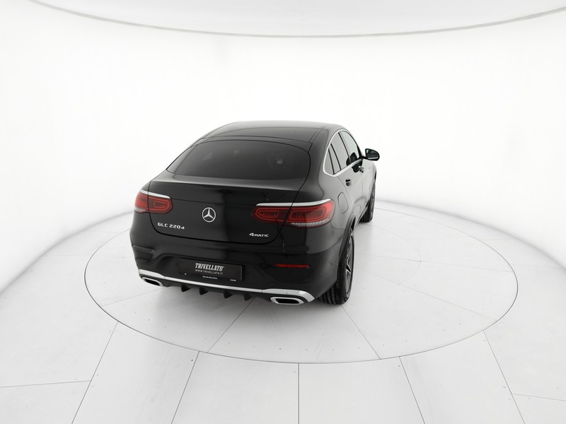 Mercedes GLC Coupè coupe 220 d premium 4matic auto diesel nero