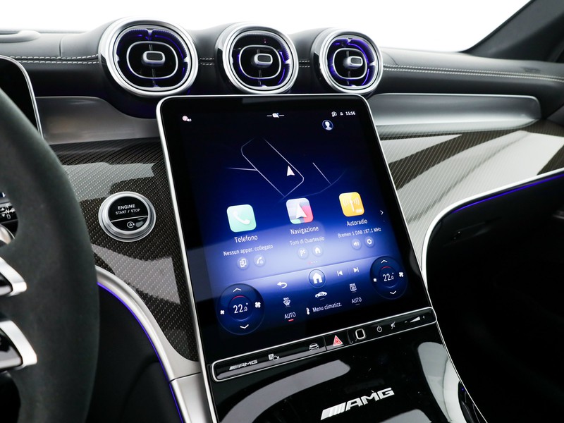 AMG GLC amg 53 premium golden accents 4matic+ auto ibrido grigio
