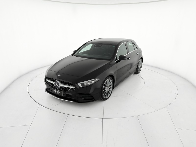 Mercedes Classe A 180 d premium auto diesel blu/azzurro