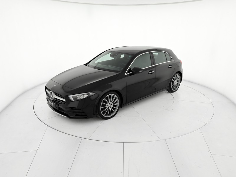Mercedes Classe A 180 d premium auto diesel blu/azzurro
