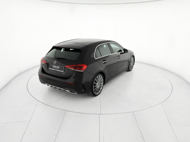 Mercedes Classe A 180 d premium auto diesel blu/azzurro