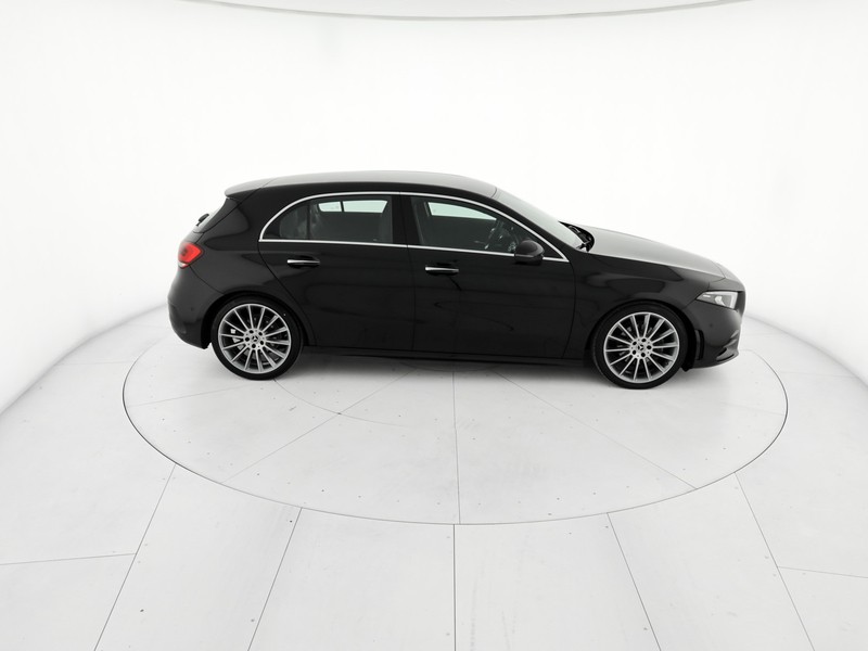 Mercedes Classe A 180 d premium auto diesel blu/azzurro
