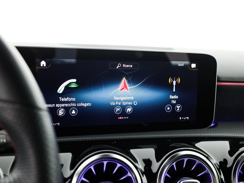 Mercedes Classe A 180 d premium auto diesel blu/azzurro