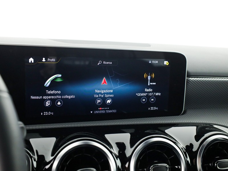 Mercedes Classe A 180 d sport auto diesel bianco