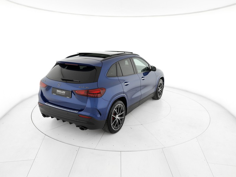 AMG GLA amg 35 amg line premium 4matic auto ibrido blu/azzurro