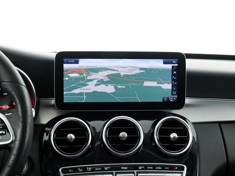 Mercedes Classe C SW sw 220 d sport auto diesel nero