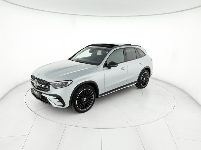 Mercedes GLC 220 d amg line advanced 4matic auto ibrido argento