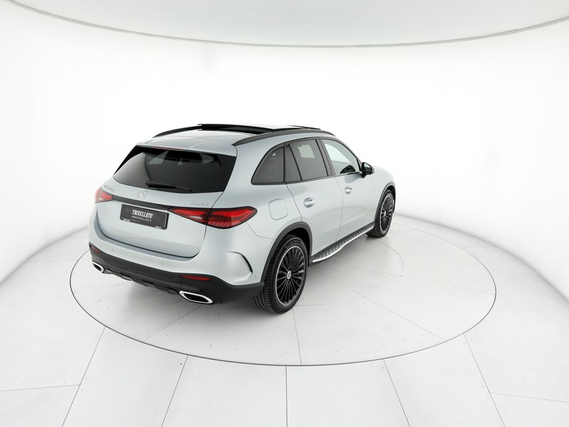 Mercedes GLC 220 d amg line advanced 4matic auto ibrido argento