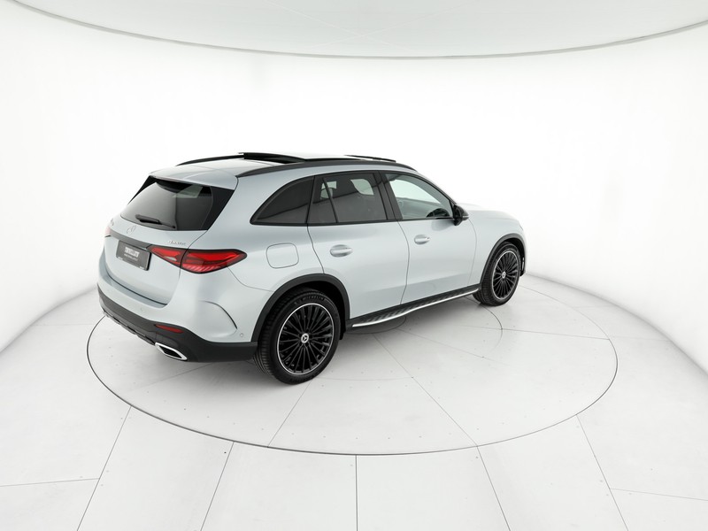 Mercedes GLC 220 d amg line advanced 4matic auto ibrido argento