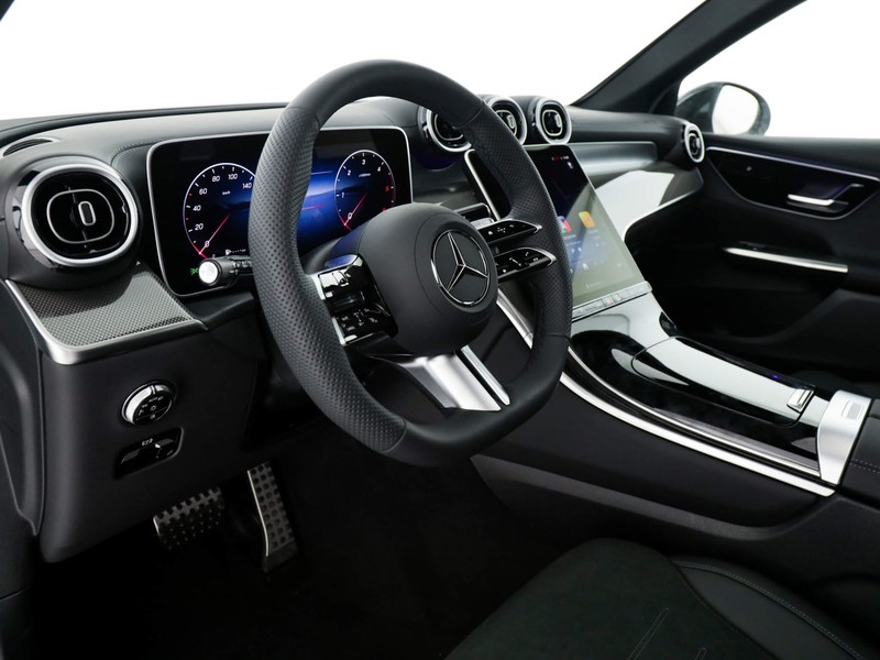 Mercedes GLC 220 d amg line advanced 4matic auto ibrido argento