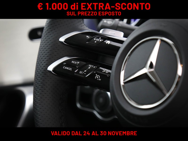 Mercedes CLA Coupè coupe 200 d amg line premium auto diesel rosso