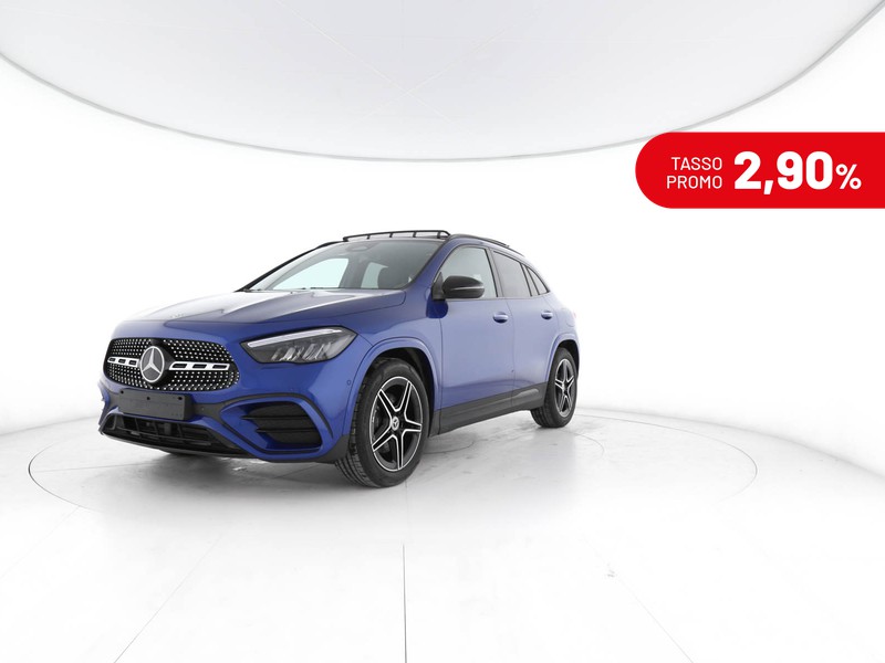 Mercedes GLA 200 d amg line advanced plus auto diesel blu/azzurro