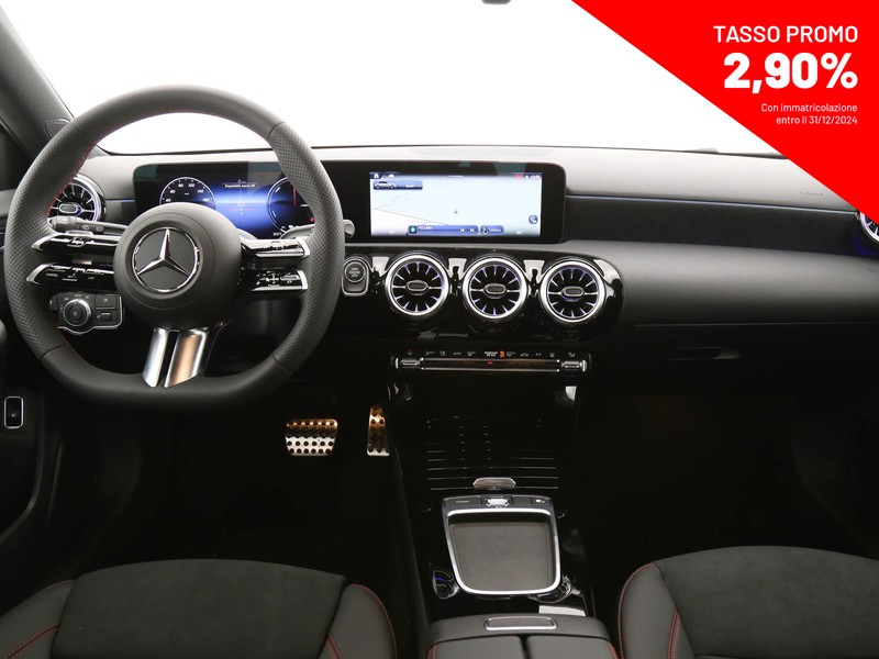 Mercedes Classe A 250 e phev amg line advanced plus auto ibrido nero