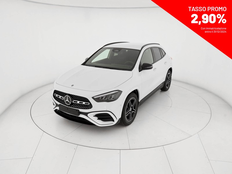 Mercedes GLA 180 d amg line advanced plus auto diesel bianco