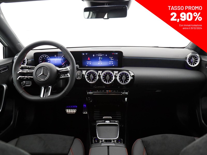 Mercedes Classe A 180 d amg line advanced plus auto diesel bianco