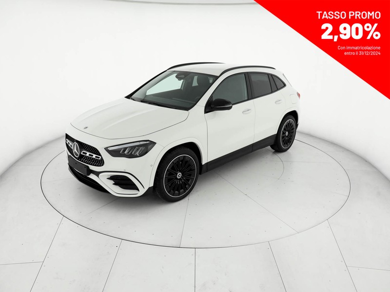 Mercedes GLA 180 d amg line advanced plus auto diesel bianco