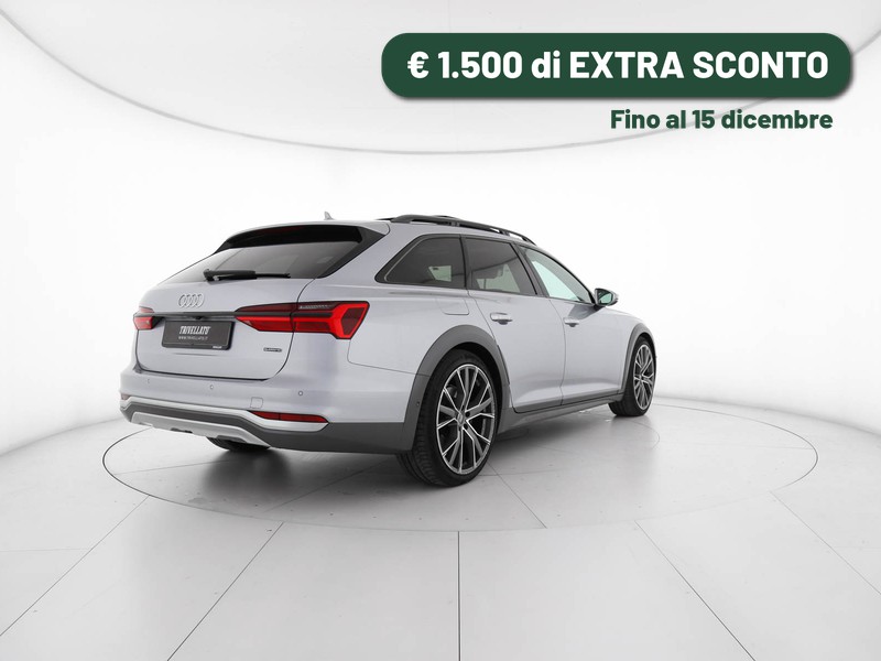 Audi A6 allroad allroad 55 3.0 tdi mhev 48v quattro 344cv tiptronic ibrido argento