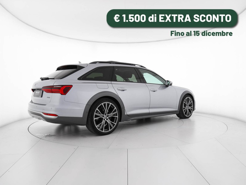 Audi A6 allroad allroad 55 3.0 tdi mhev 48v quattro 344cv tiptronic ibrido argento