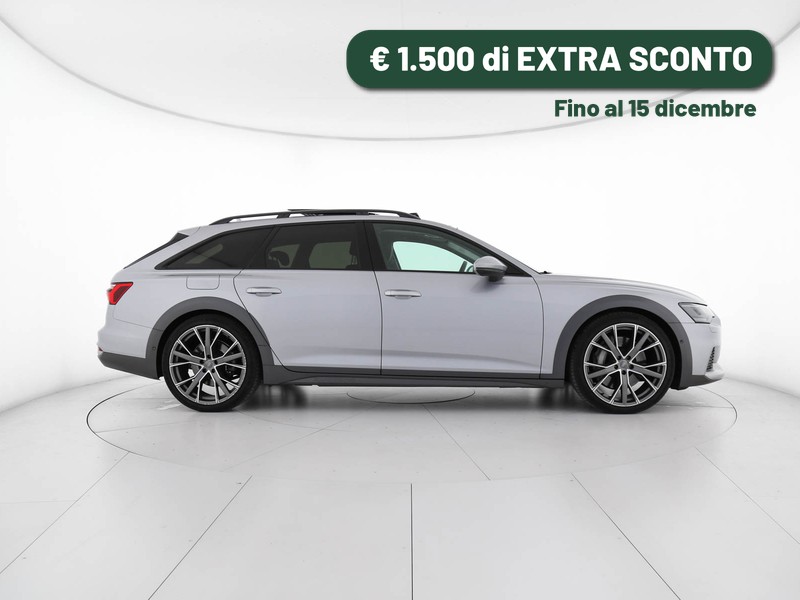 Audi A6 allroad allroad 55 3.0 tdi mhev 48v quattro 344cv tiptronic ibrido argento