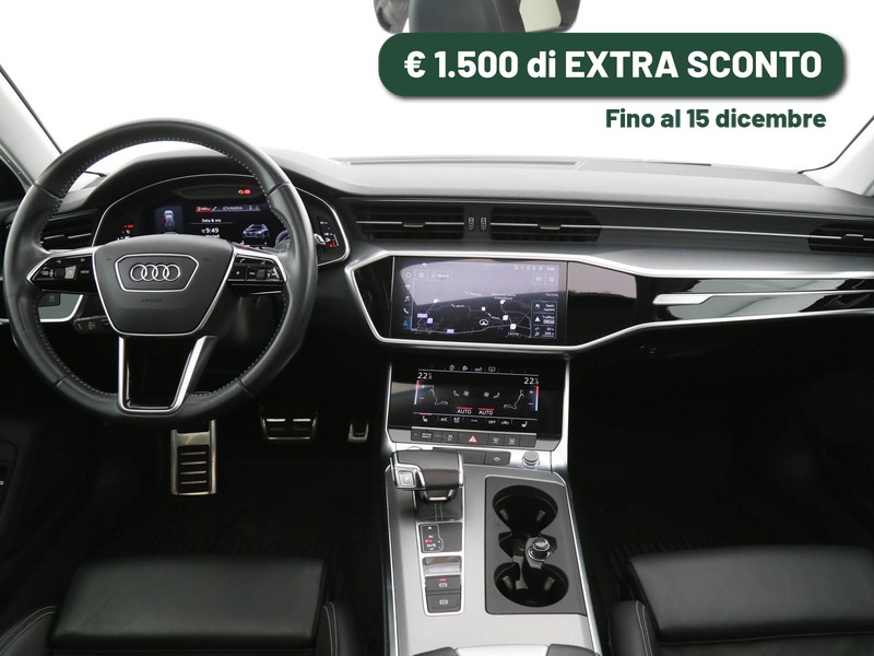 Audi A6 allroad allroad 55 3.0 tdi mhev 48v quattro 344cv tiptronic ibrido argento