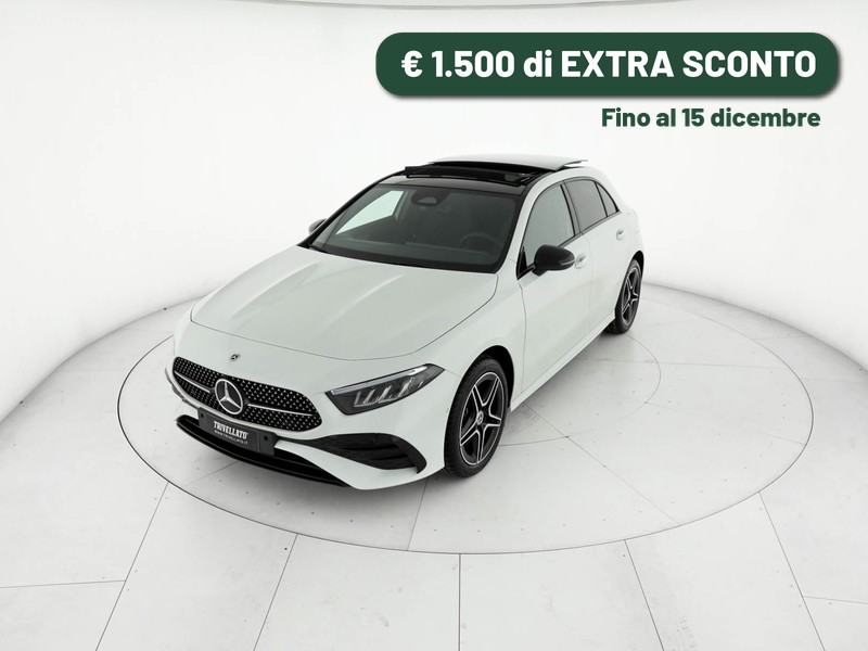 Mercedes Classe A 250 e phev amg line advanced plus auto ibrido bianco