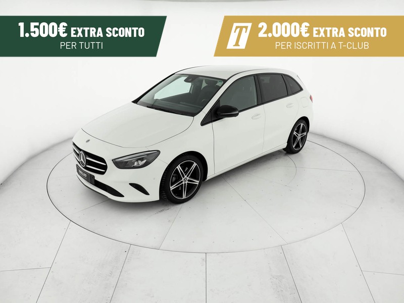 Mercedes Classe B 200 d sport plus auto diesel bianco