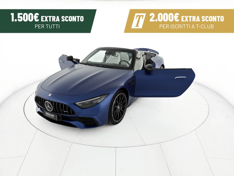 AMG SL amg 43 premium plus 381cv auto ibrido blu/azzurro