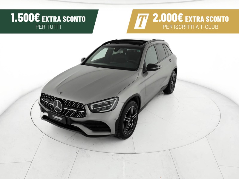 Mercedes GLC 300 d premium 4matic auto diesel argento