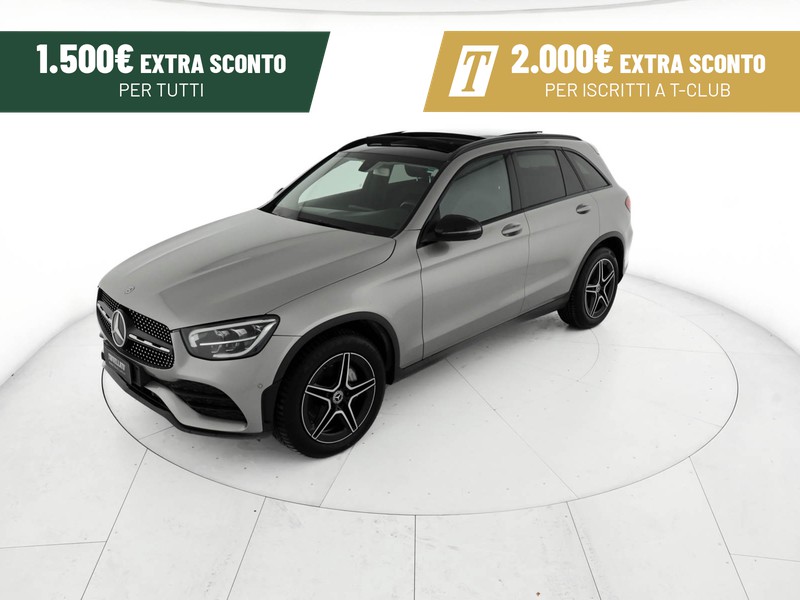 Mercedes GLC 300 d premium 4matic auto diesel argento