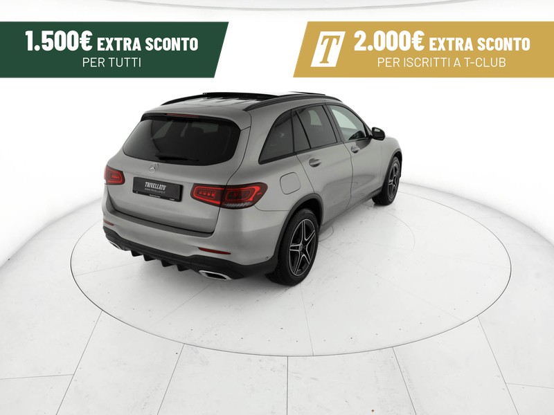 Mercedes GLC 300 d premium 4matic auto diesel argento