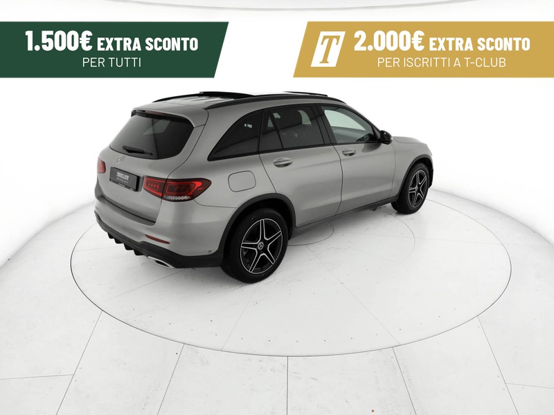 Mercedes GLC 300 d premium 4matic auto diesel argento