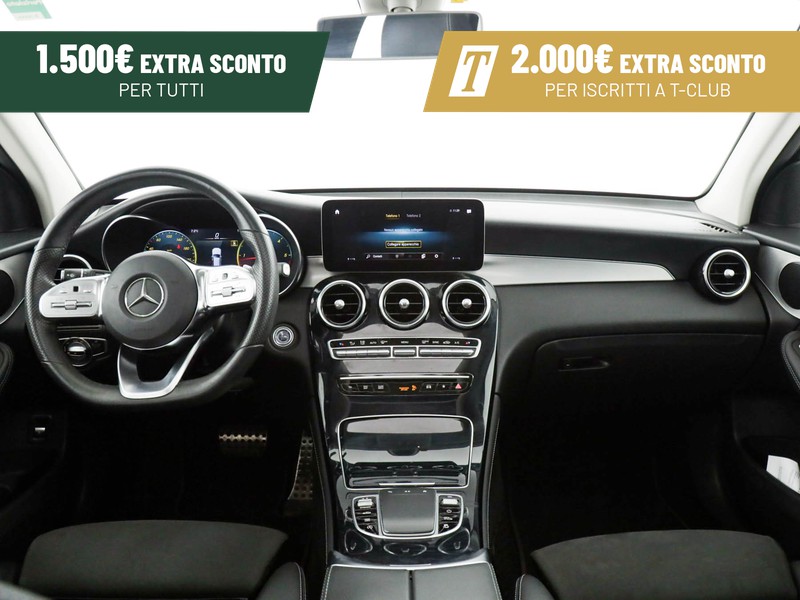 Mercedes GLC 300 d premium 4matic auto diesel argento