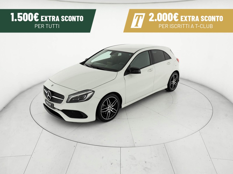 Mercedes Classe A 180 d premium my16 diesel bianco