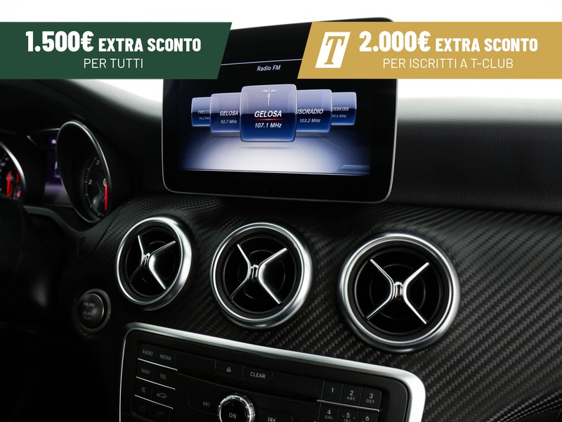 Mercedes Classe A 180 d premium my16 diesel bianco