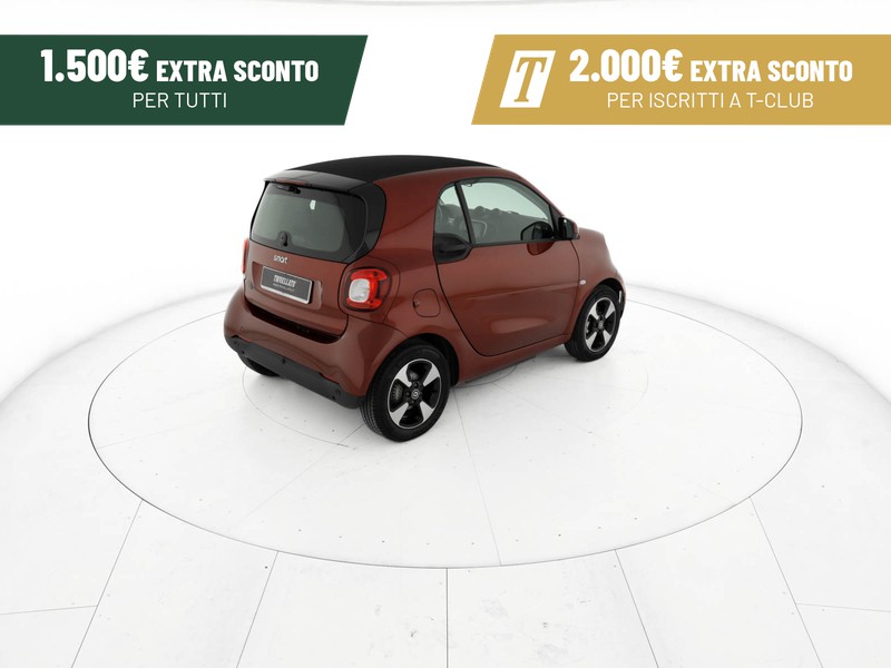 Smart Fortwo eq passion 22kw elettrica rosso