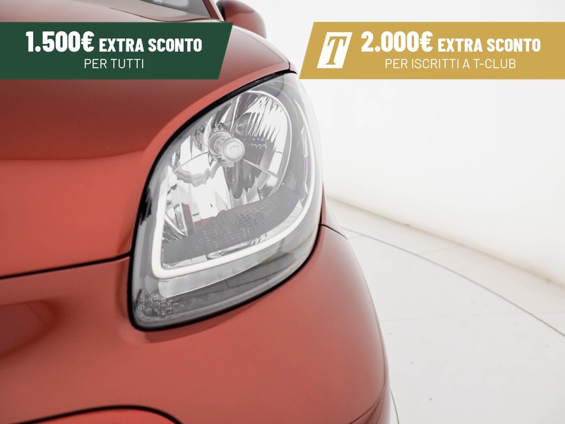 Smart Fortwo eq passion 22kw elettrica rosso