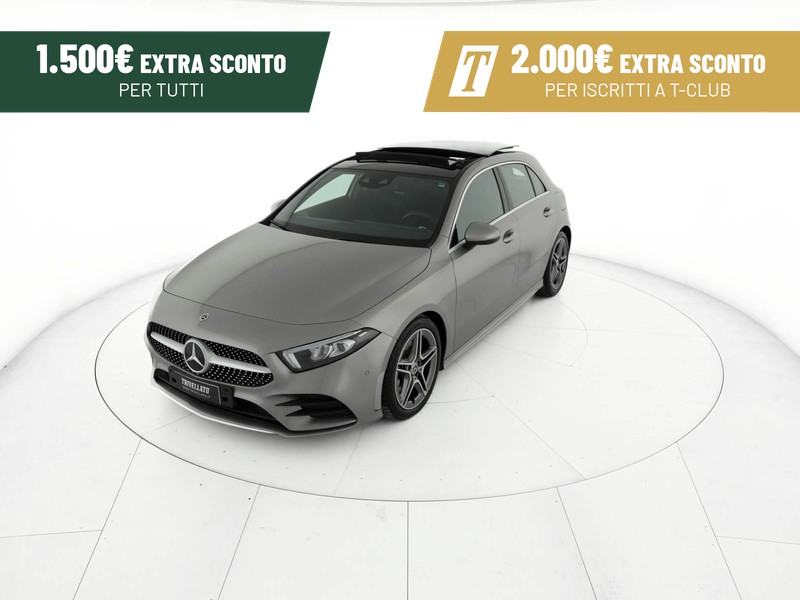 Mercedes Classe A 220 d premium auto diesel argento