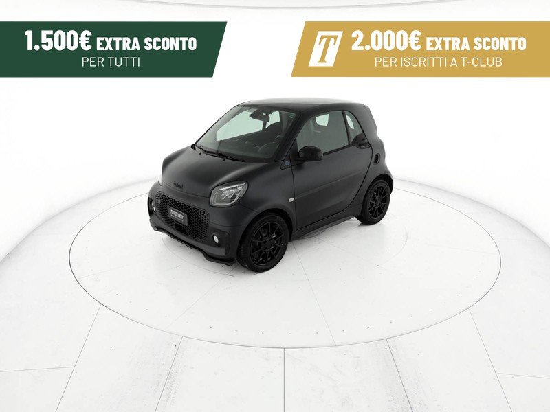 Smart Fortwo eq prime 22kw elettrica nero