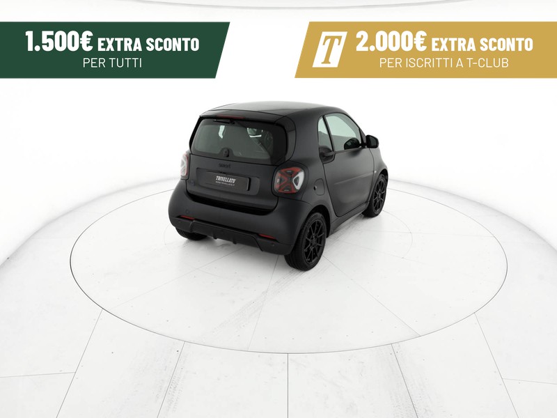 Smart Fortwo eq prime 22kw elettrica nero