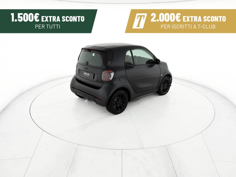 Smart Fortwo eq prime 22kw elettrica nero