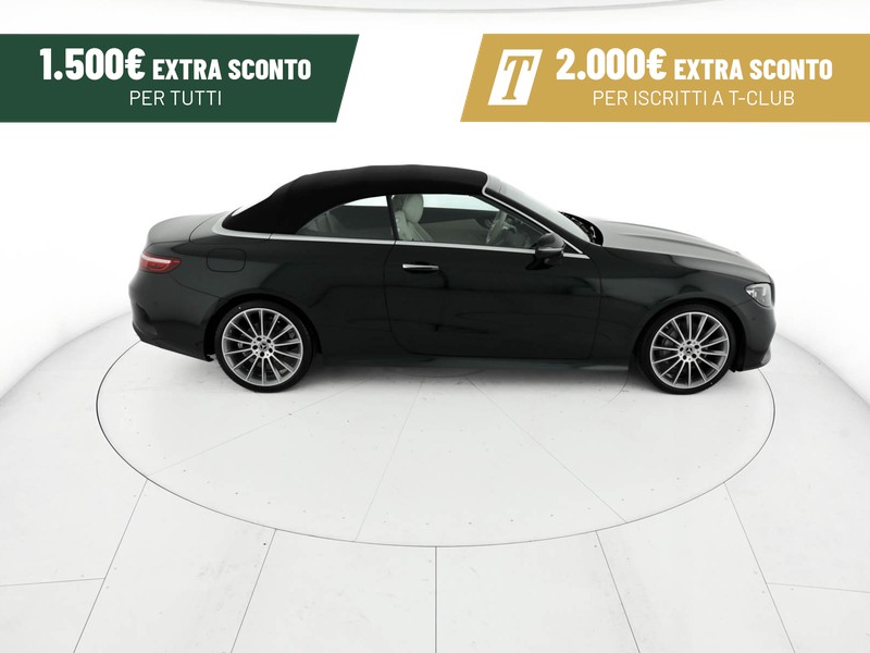 Mercedes Classe E Cabrio cabrio 300 d mhev (eq-boost) premium plus 4matic auto ibrido verde