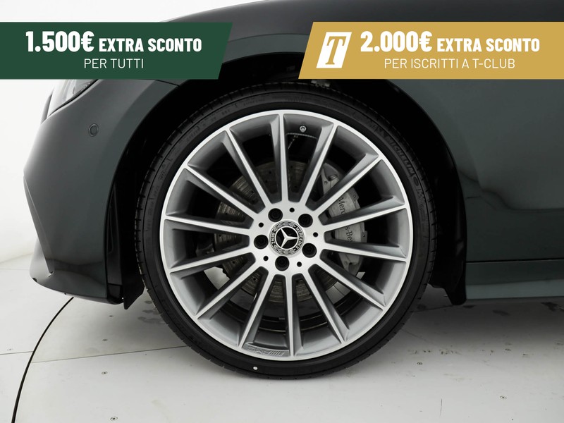 Mercedes Classe E Cabrio cabrio 300 d mhev (eq-boost) premium plus 4matic auto ibrido verde