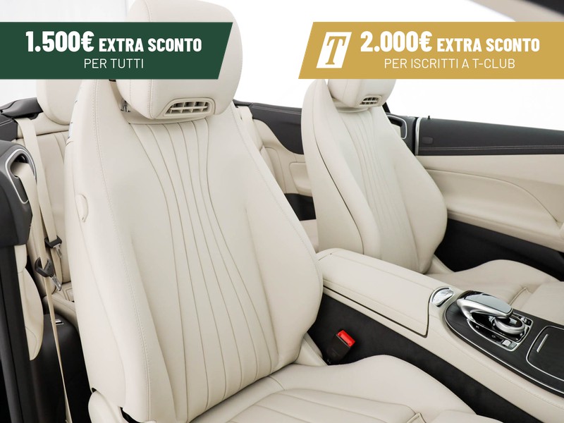 Mercedes Classe E Cabrio cabrio 300 d mhev (eq-boost) premium plus 4matic auto ibrido verde